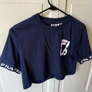 FILA Navy Blue Short Sleeve Tee